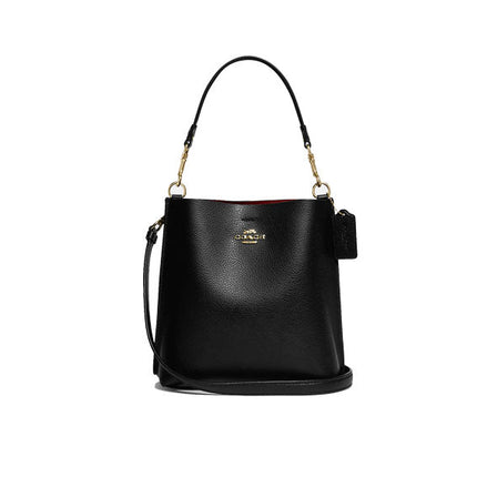 Coach Women's Mollie Bucket Bag 22 Gold/Black