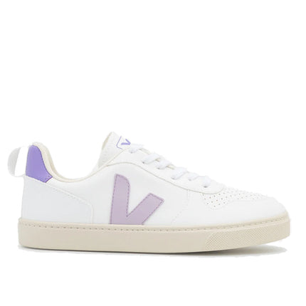 Veja Grade School V-10 Laces CWL White Parme Lavande