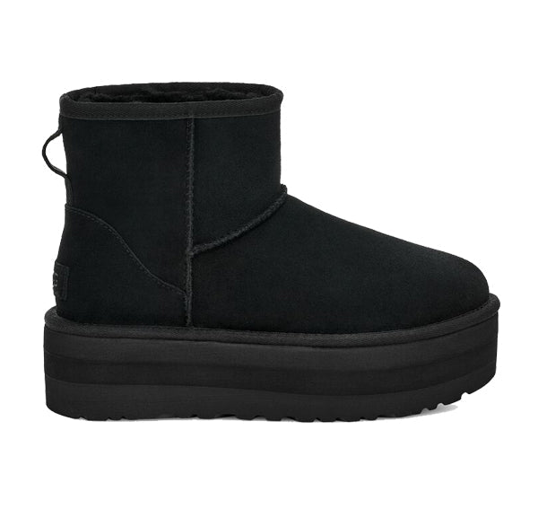 UGG Women's Classic Mini Platform Black - Ready to Ship