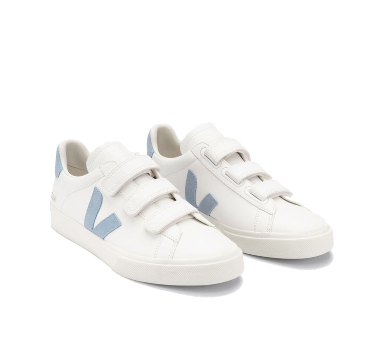 Veja Recife Chromefree Leather White Steel