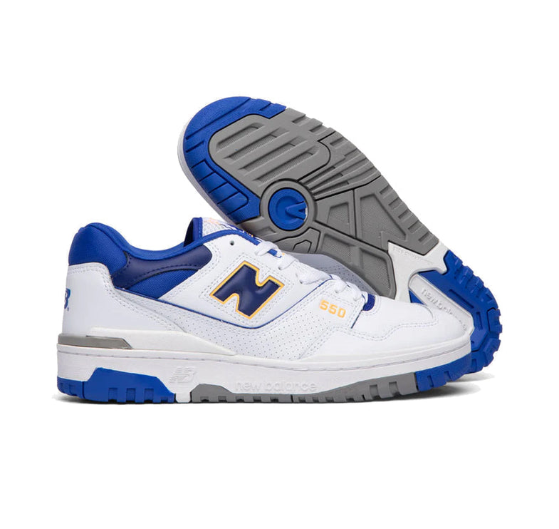 New Balance 550 White/Blue/Gold BB550WTN - Special Price