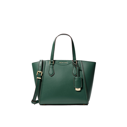 Michael Kors Women's Taryn Small Leather Convertible Crossbody Bag Bosco