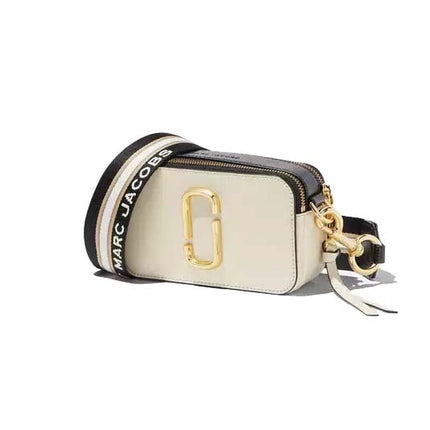 Marc Jacobs Women's The Snapshot Crossbody Bag New Cloud White Multi - Ready to Ship