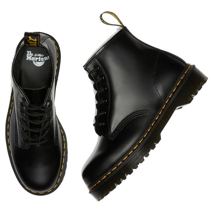 Dr. Martens Women's 101 Bex Smooth Leather Ankle Boots Black - Special Price