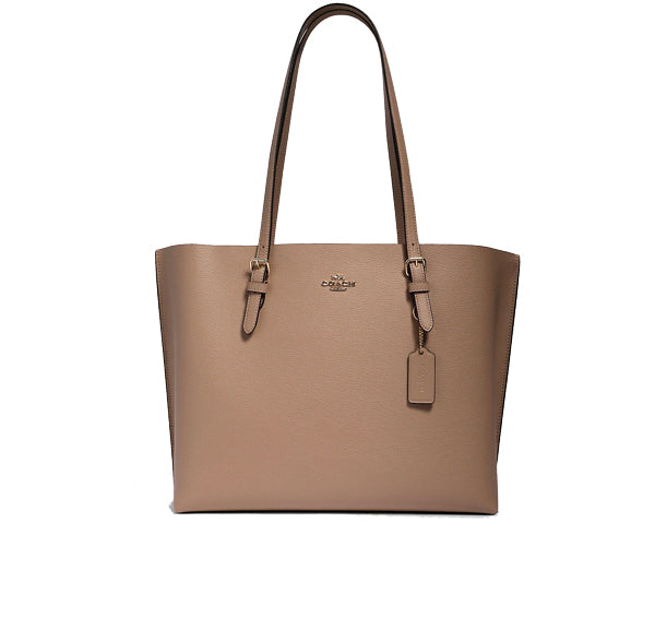 Coach Women's Mollie Tote Gold/Taupe Oxblood