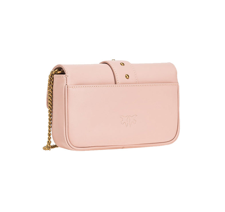 Pinko Women's Pocket Love Bag One Simply Dusty Pink