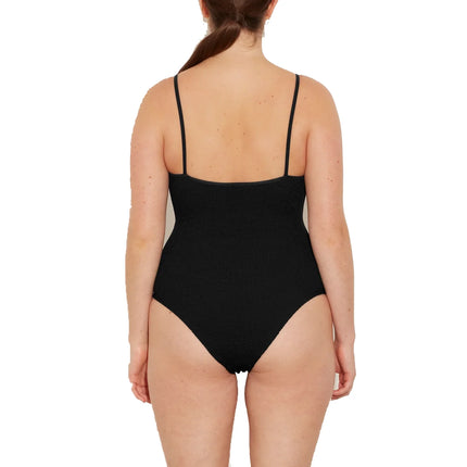 HUNZA G Women's Pamela Swim Black