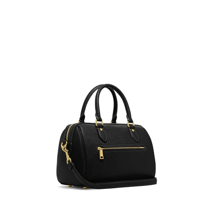 Coach Women's Rowan Satchel Gold/Black