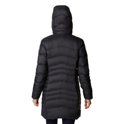 Columbia Women's Autumn Park Down Hooded Mid Jacket Black - Special Price