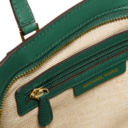 Michael Kors Women's Taryn Small Leather Convertible Crossbody Bag Bosco
