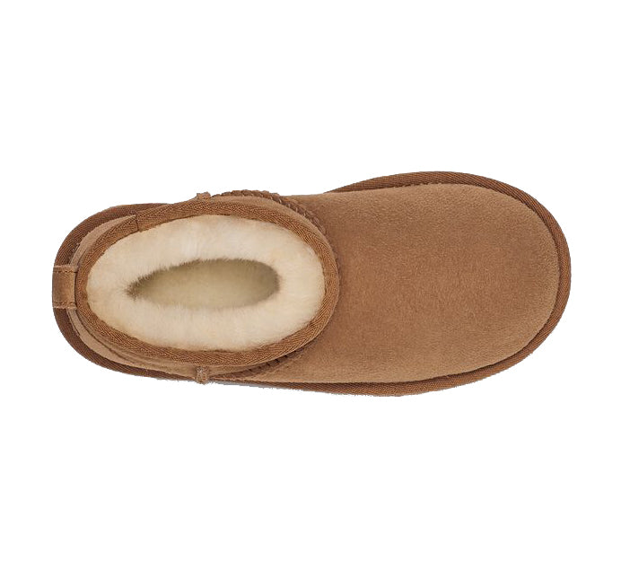 UGG Big Kid's Classic Ultra Mini Chestnut