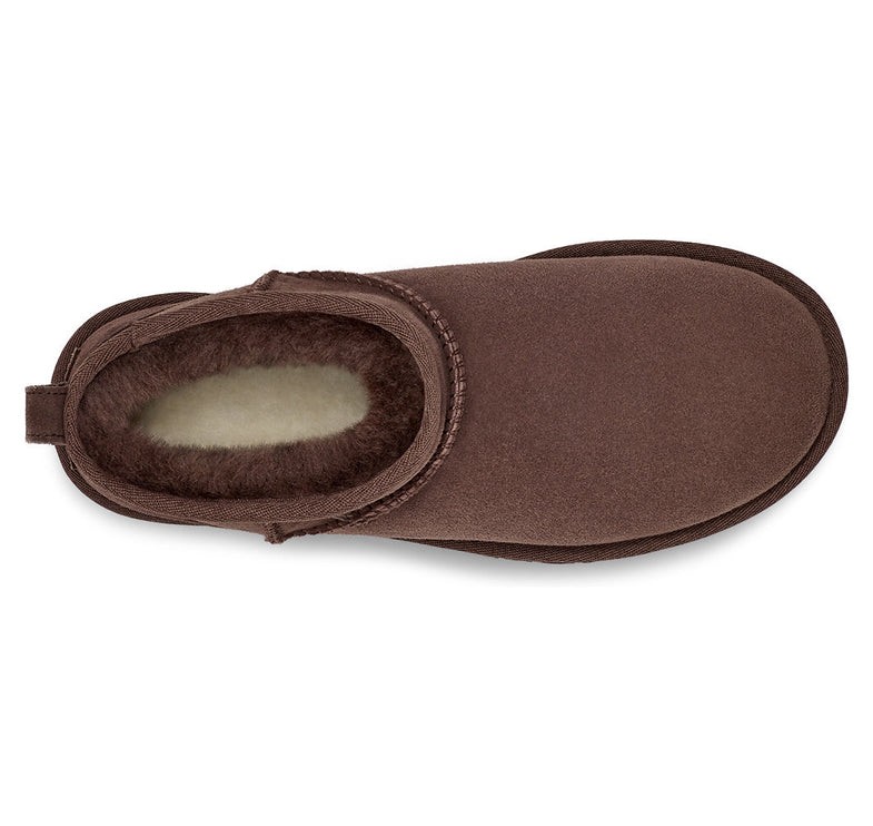 UGG Women's Classic Ultra Mini Burnt Cedar - Ready to Ship