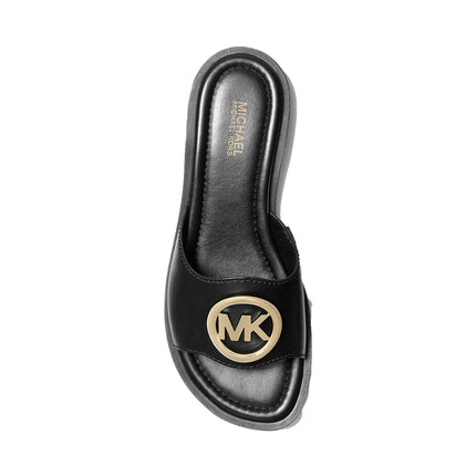 Michael Kors Women's Hannah Slide Sandal Black