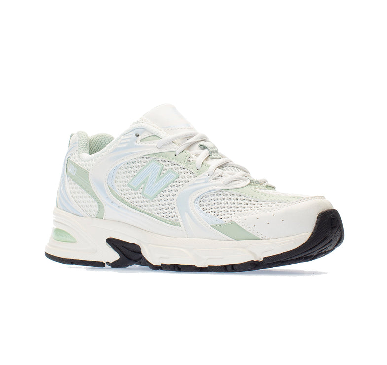 New Balance 530 Sea Salt with Ice Blue and Silver Moss MR530ZO - Special Price