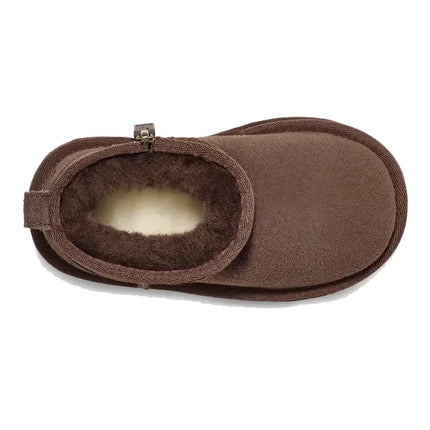 UGG Toddler Classic Ultra Mini Burnt Cedar