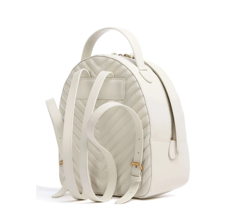 Pinko Women's Love Backpack Ivory