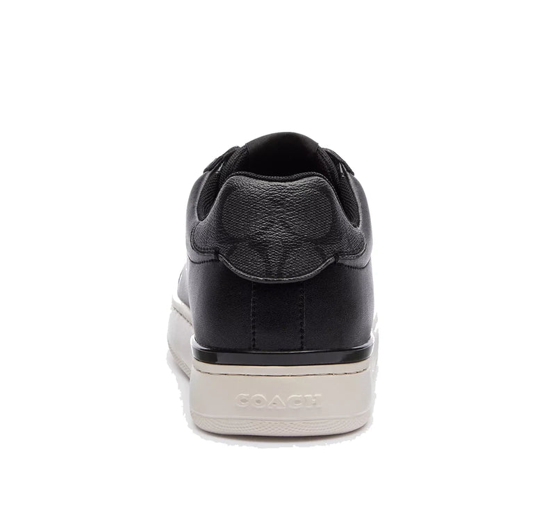 Coach Women's Clip Low Top Sneaker Black Charcoal