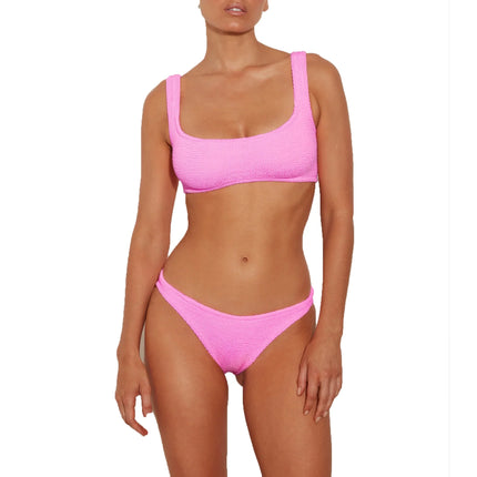 HUNZA G Women's Xandra Bikini Bubblegum