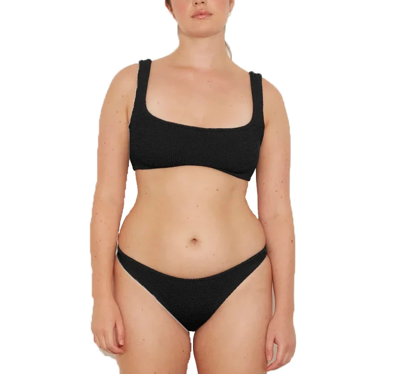 HUNZA G Women's Xandra Bikini Black