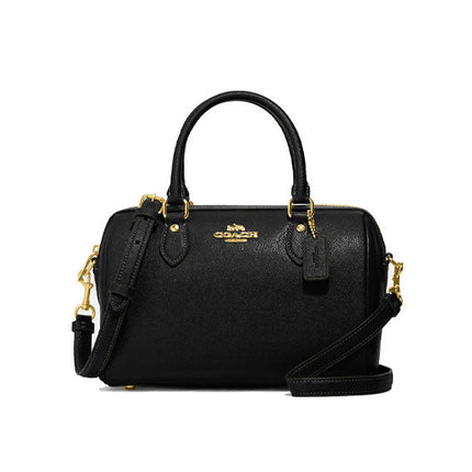 Coach Women's Rowan Satchel Gold/Black