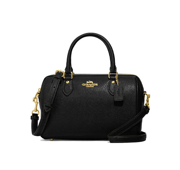 Coach Women's Rowan Satchel Gold/Black