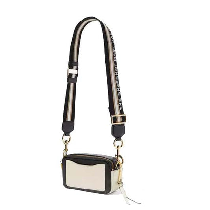 Marc Jacobs Women's The Snapshot Crossbody Bag New Cloud White Multi