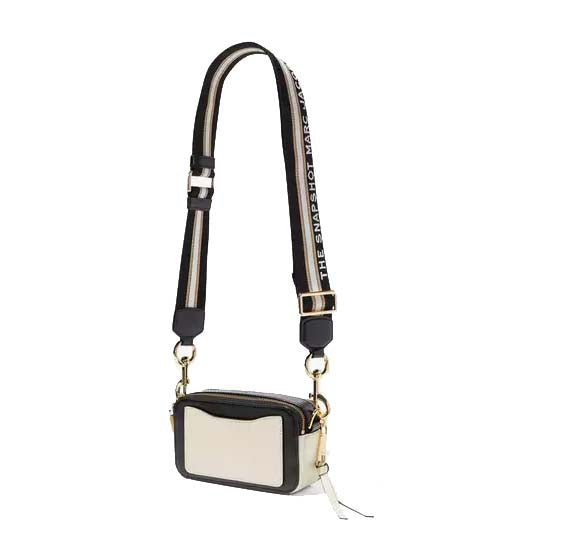 Marc Jacobs Women's The Snapshot Crossbody Bag New Cloud White Multi