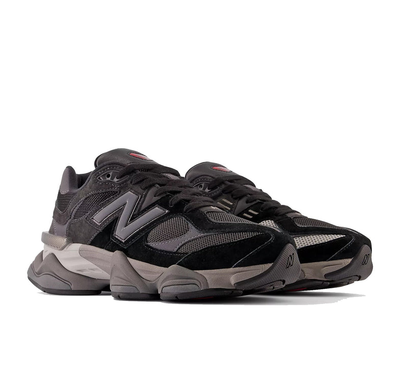 New Balance 9060 Black with Castlerock and Rain Cloud U9060BLK - Ready to Ship