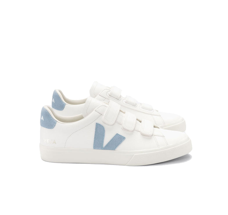 Veja Recife Chromefree Leather White Steel