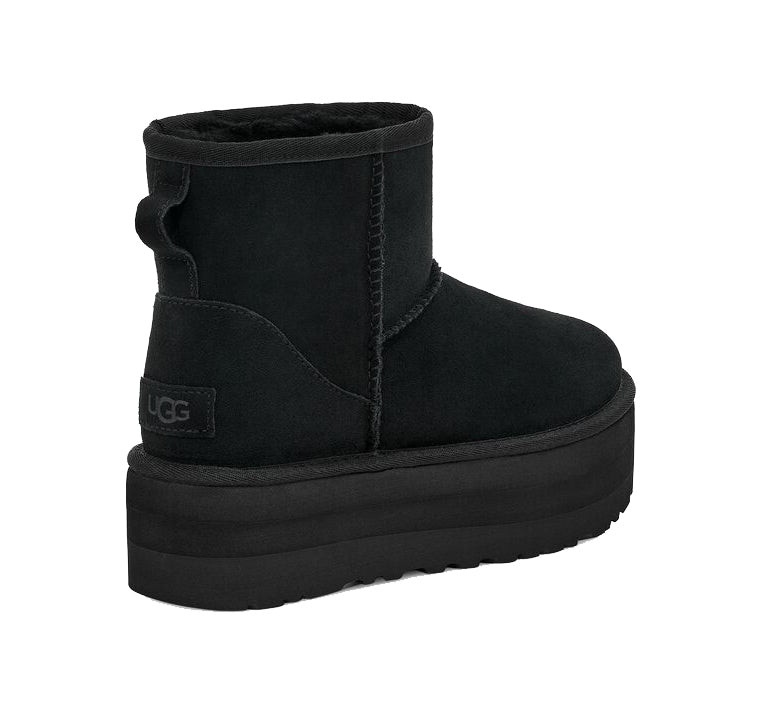 UGG Women's Classic Mini Platform Black - Ready to Ship