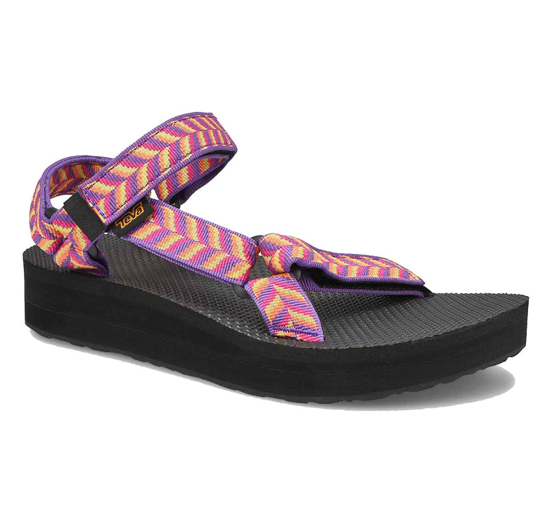 Teva Women's Midform Universal Sandals Retro Geometric Pink