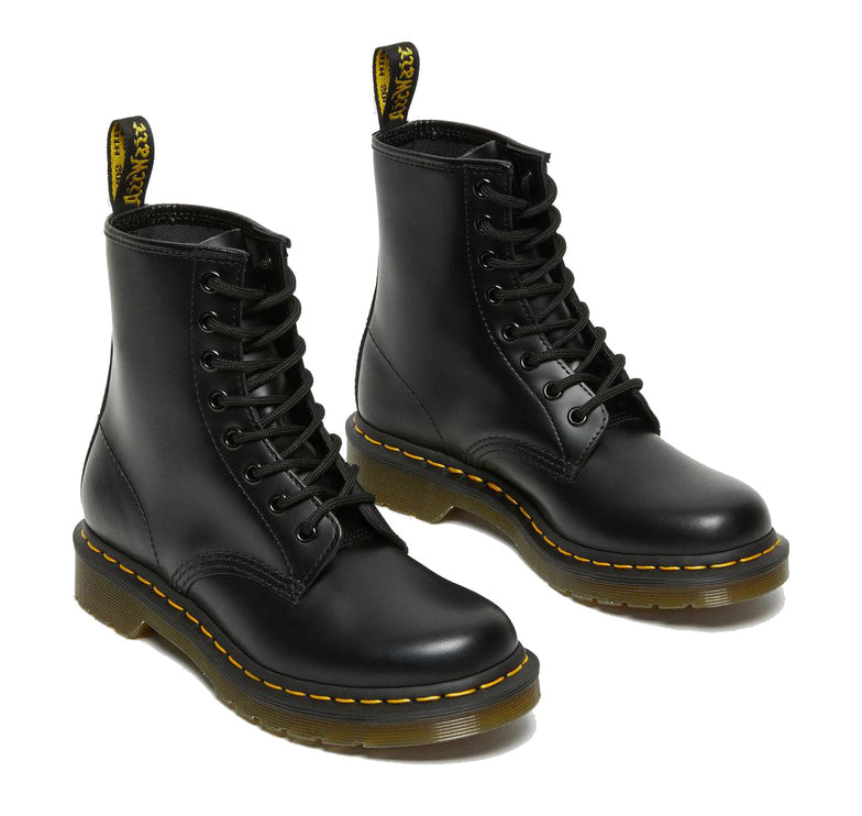 Dr. Martens Women's 1460 Smooth Leather Lace Up Boots Black - Special Price