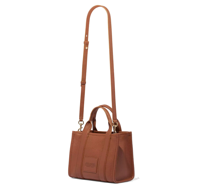 Marc Jacobs Women's The Leather Small Tote Bag Argan Oil