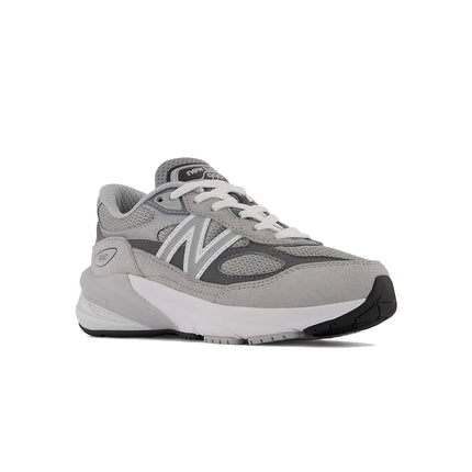 New Balance Little Kid's 990v6 Grey with Silver PC990GL6 - Special Price