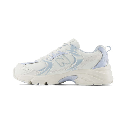 New Balance Grade School 530 White with Starlight and Reflection GR530WS