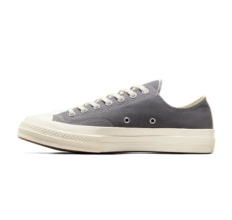 Converse x Comme des Garçons PLAY Chuck 70 Low Top Grey/Black/Egret