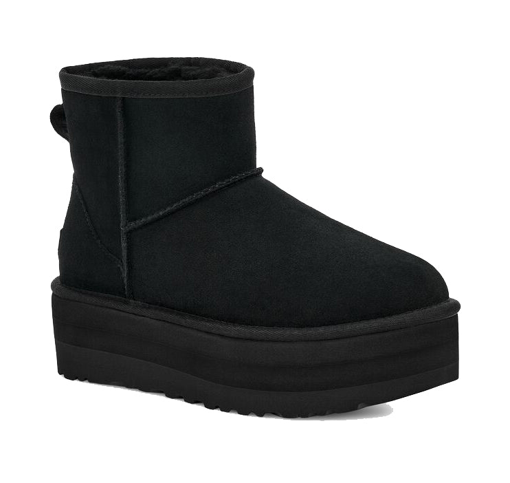 UGG Women's Classic Mini Platform Black - Ready to Ship