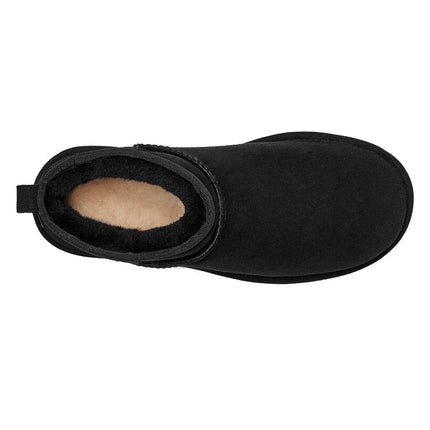 UGG Women's Classic Ultra Mini Black - Bugüne Özel