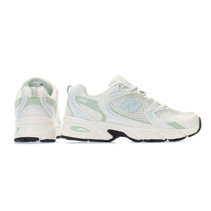 New Balance 530 Sea Salt with Ice Blue and Silver Moss MR530ZO - Special Price