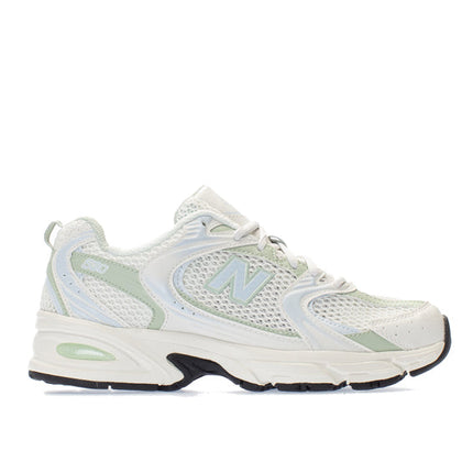 New Balance 530 Sea Salt with Ice Blue and Silver Moss MR530ZO - Special Price