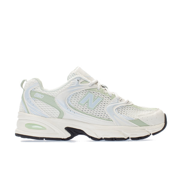 New Balance 530 Sea Salt with Ice Blue and Silver Moss MR530ZO - Special Price