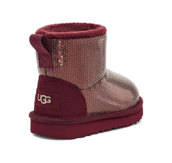 UGG Toddlers Classic Mini Mirror Ball Wild Grape