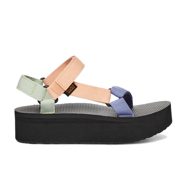 Teva Women's Flatform Universal Sandals Sherbert Multi