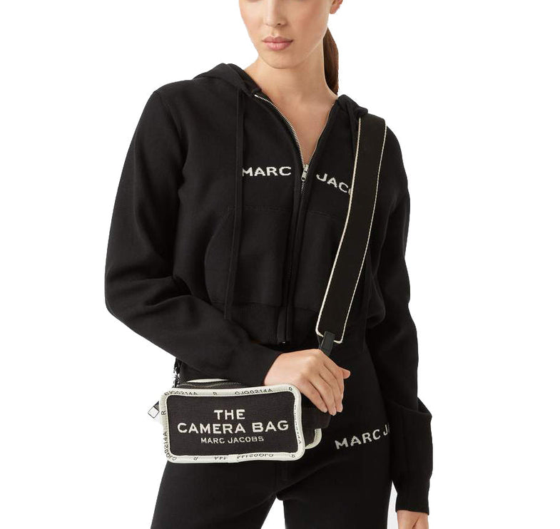 Marc Jacobs Women's The Jacquard Camera Bag Black - Ready to Ship