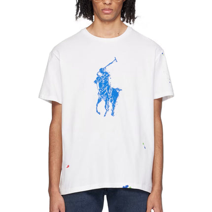 Polo Ralph Lauren Men's Big Ponny Tee White