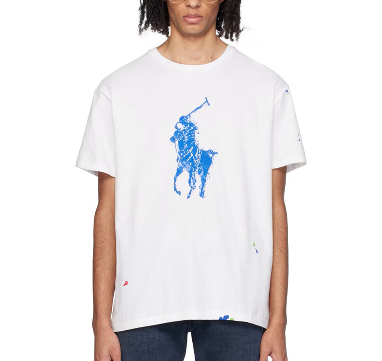 Polo Ralph Lauren Men's Big Ponny Tee White