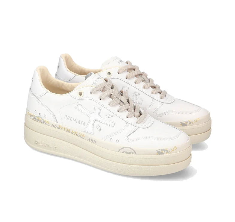 Premiata Women's Micol Sneakers White 6788