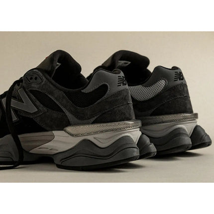 New Balance 9060 Black with Castlerock and Rain Cloud U9060BLK - Ready to Ship