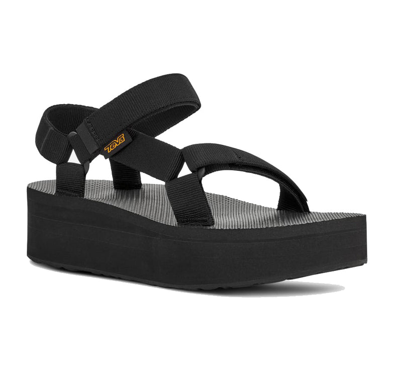 Teva Women's Flatform Universal Sandals Black