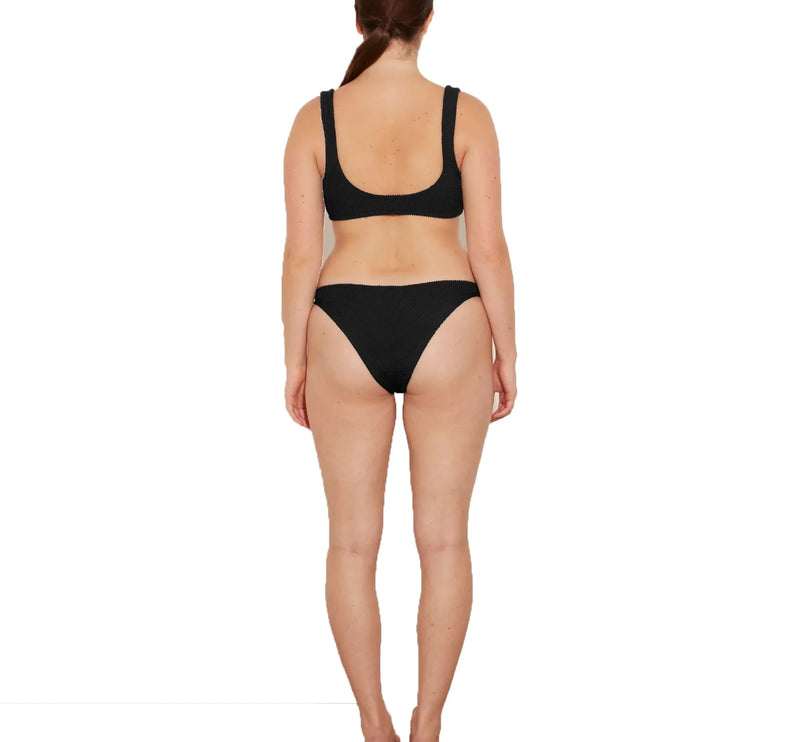 HUNZA G Women's Xandra Bikini Black